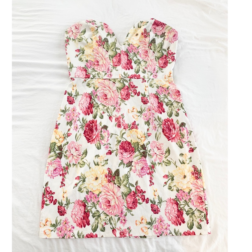 TOBI heart shaped  floral dress